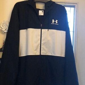 UNDER ARMOUR WINDBREAKER TRACK JACKET & PANTS SET 2XL NWOT!